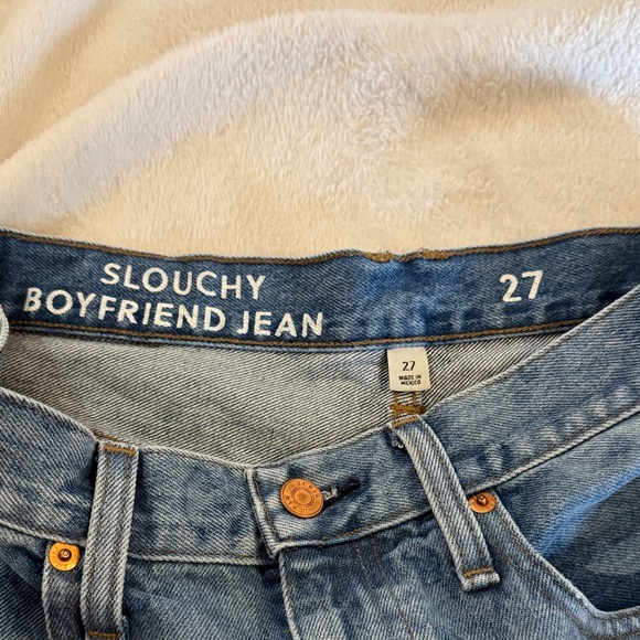 Blue Paisley Yong yang print J Crew boyfriend slouchy pants - Picture 2 of 5